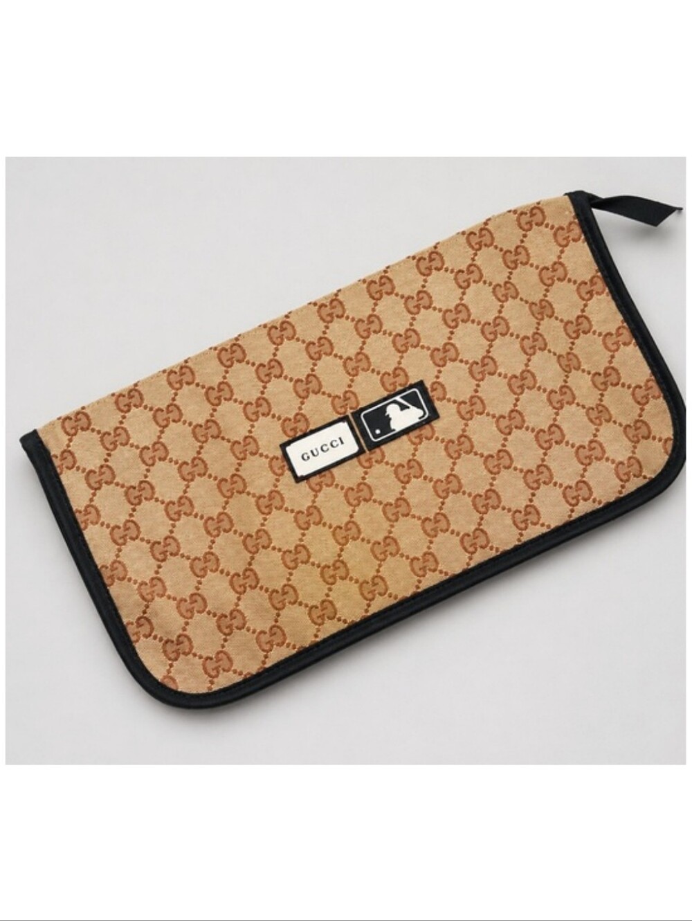 🆕️ Gucci x MLB Limited Edition Supreme Monogram Canvas Clutch / Pouch Bag